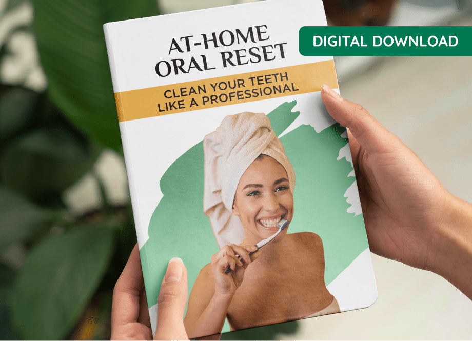 Hollywood White Teeth at Home — free digital bonus with ProDentim